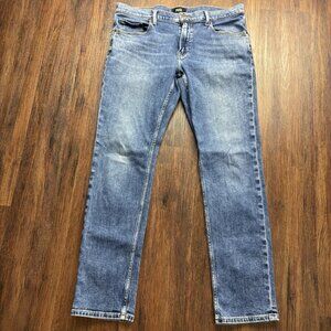 Paige Lennox Straight Jeans Distressed Medium Wash Men’s Size 345